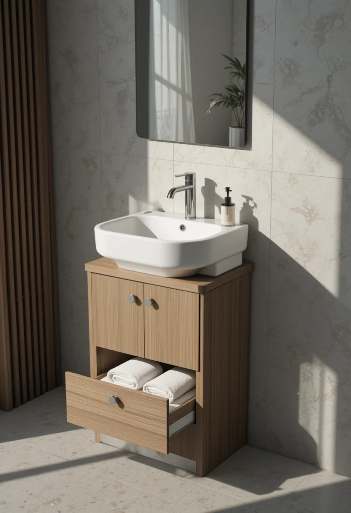 Pedestal-Style Modern Vanities