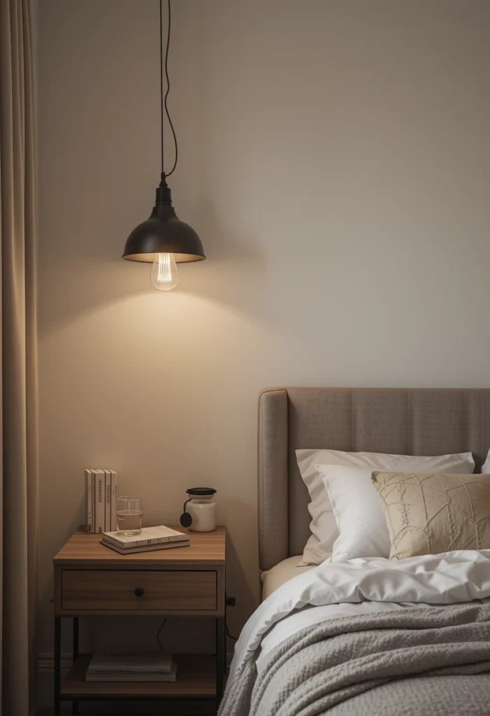 Pendant Lights Save Surface Space