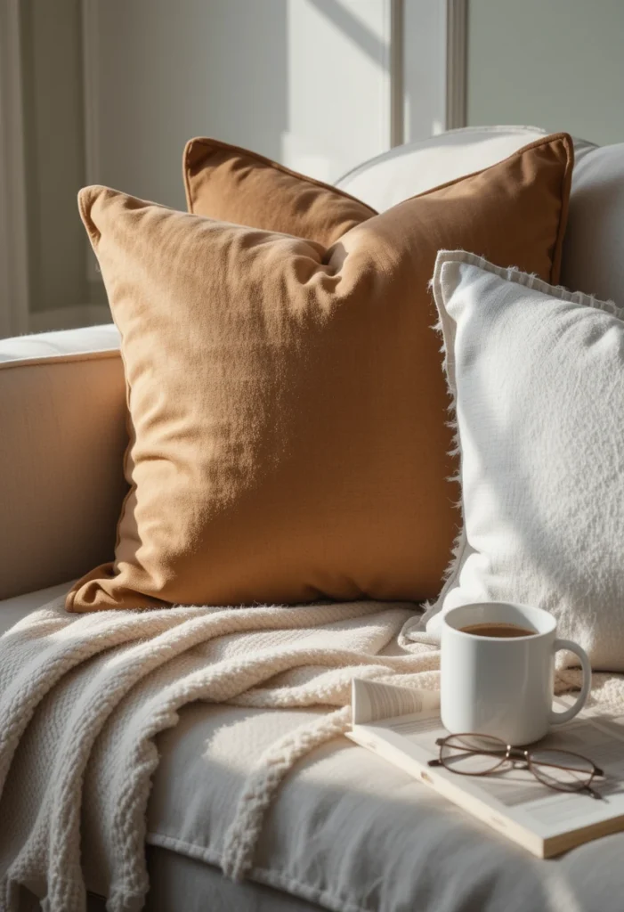 Pillow and Throw Combinations