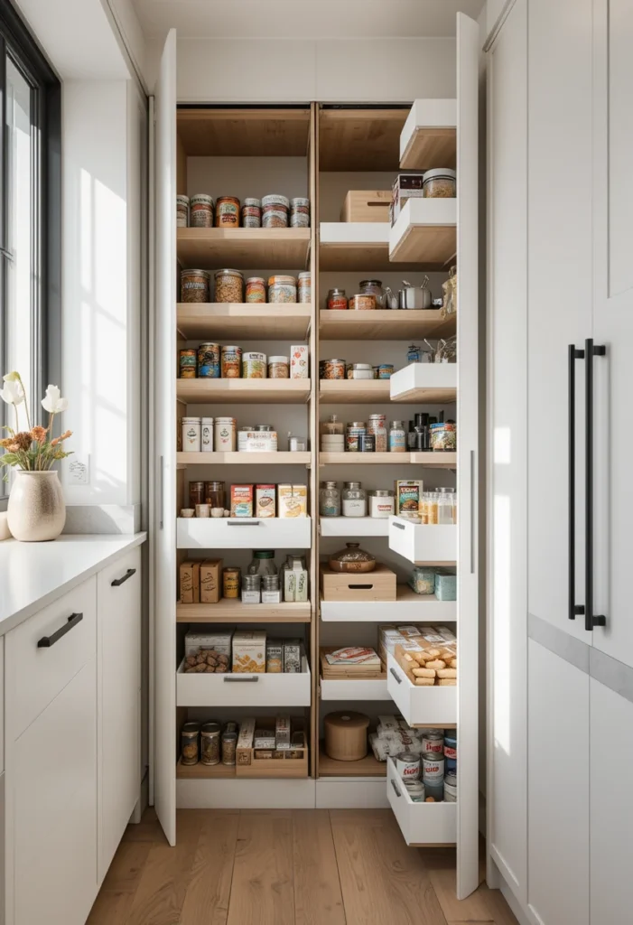 Pull-Out Pantry Shelves