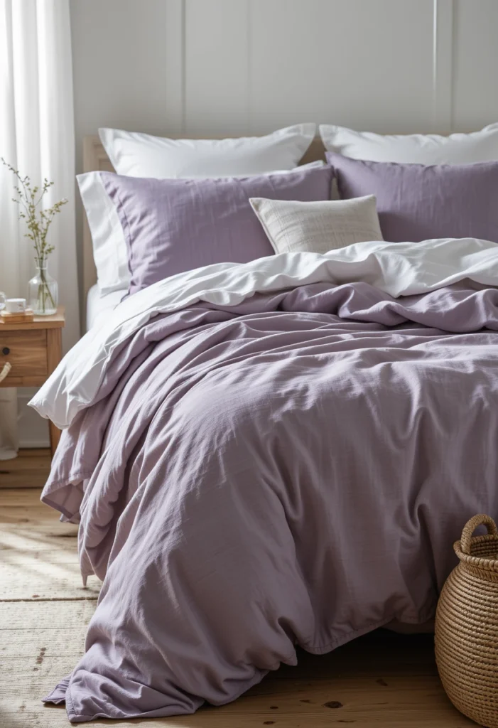 Purple Bedding That Actually Works