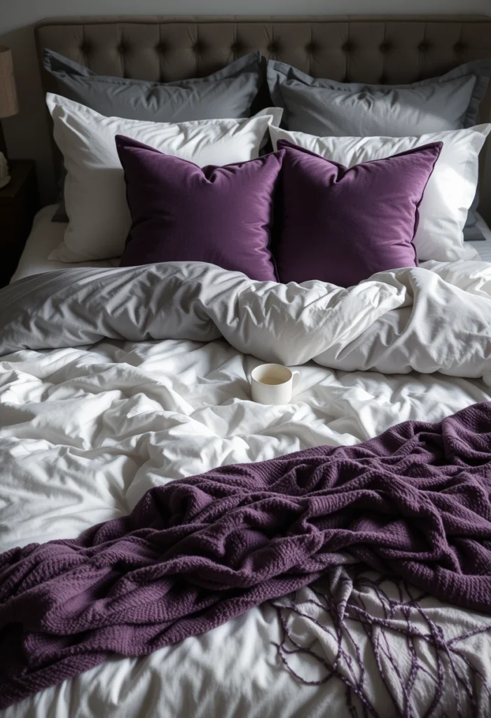 Purple Bedding That Doesn't Overwhelm