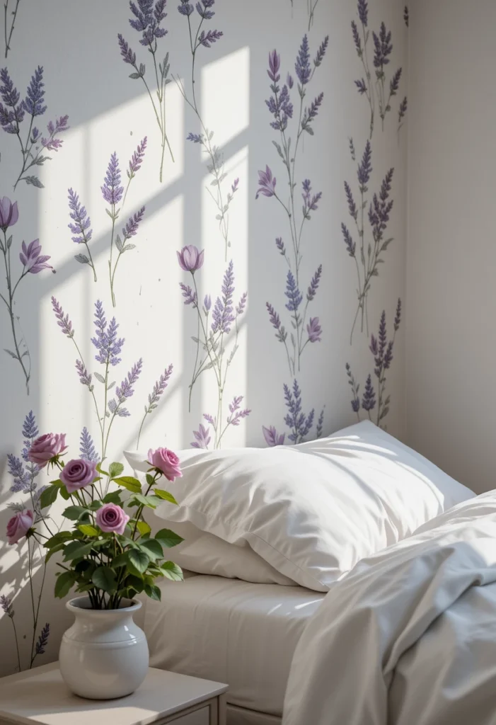 Purple Florals and Botanical Prints