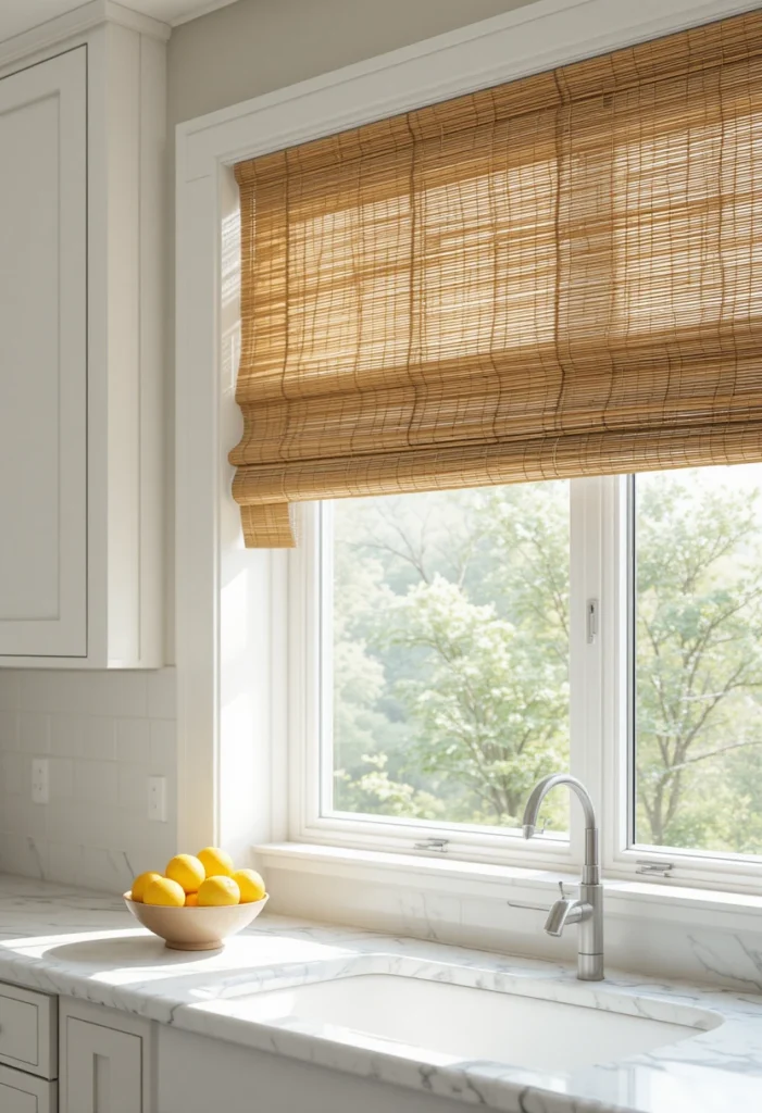 Roman Shades for Sophisticated Vibes