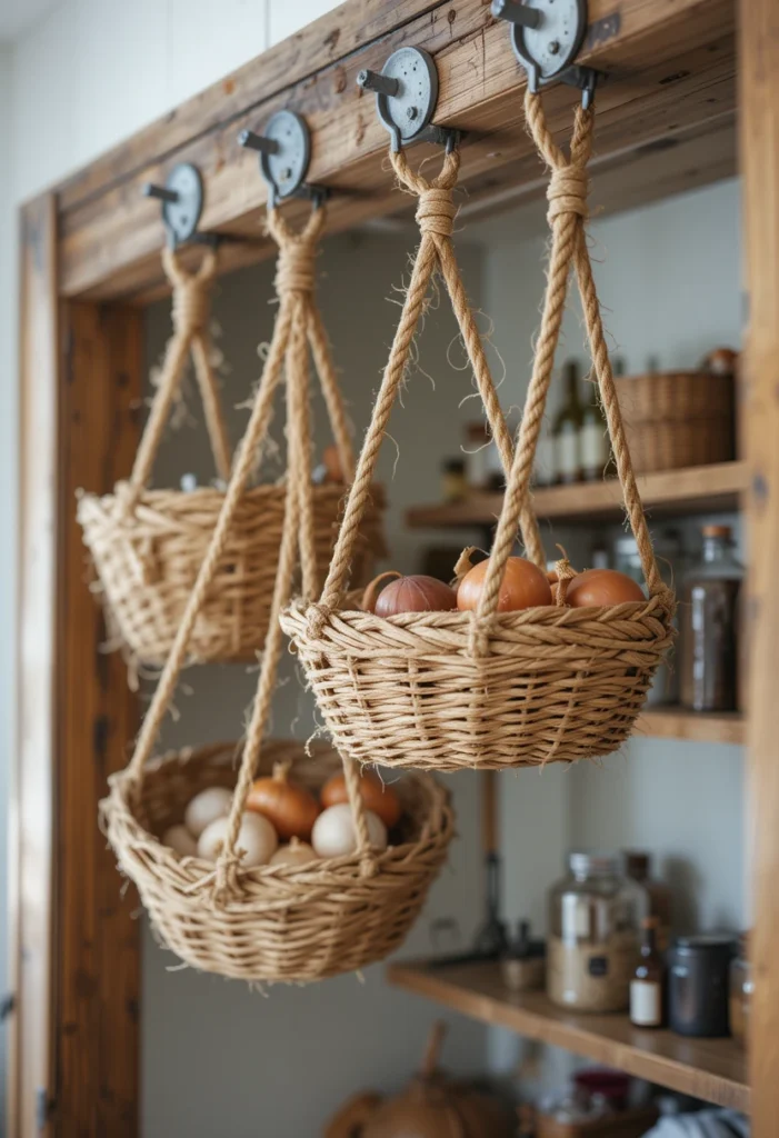 Rope and Pulley Storage