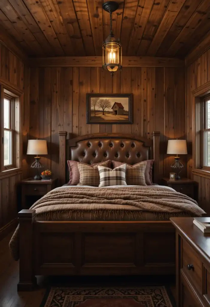 Rustic Cabin Brown Style