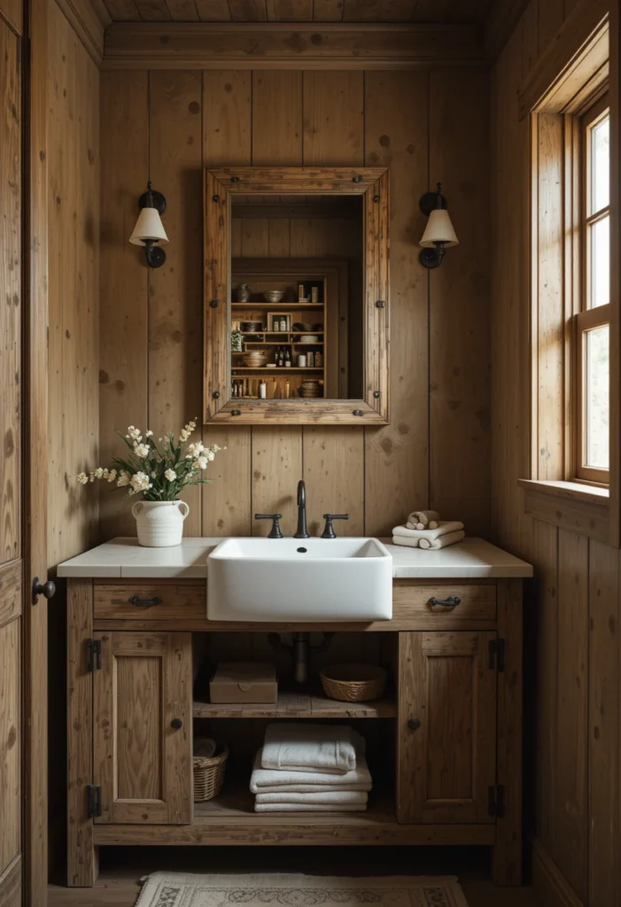 Rustic Farmhouse Vanities