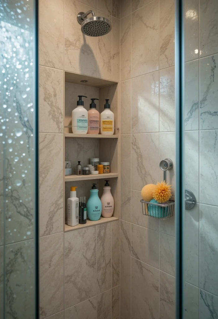 Shower and Tub Storage Solutions