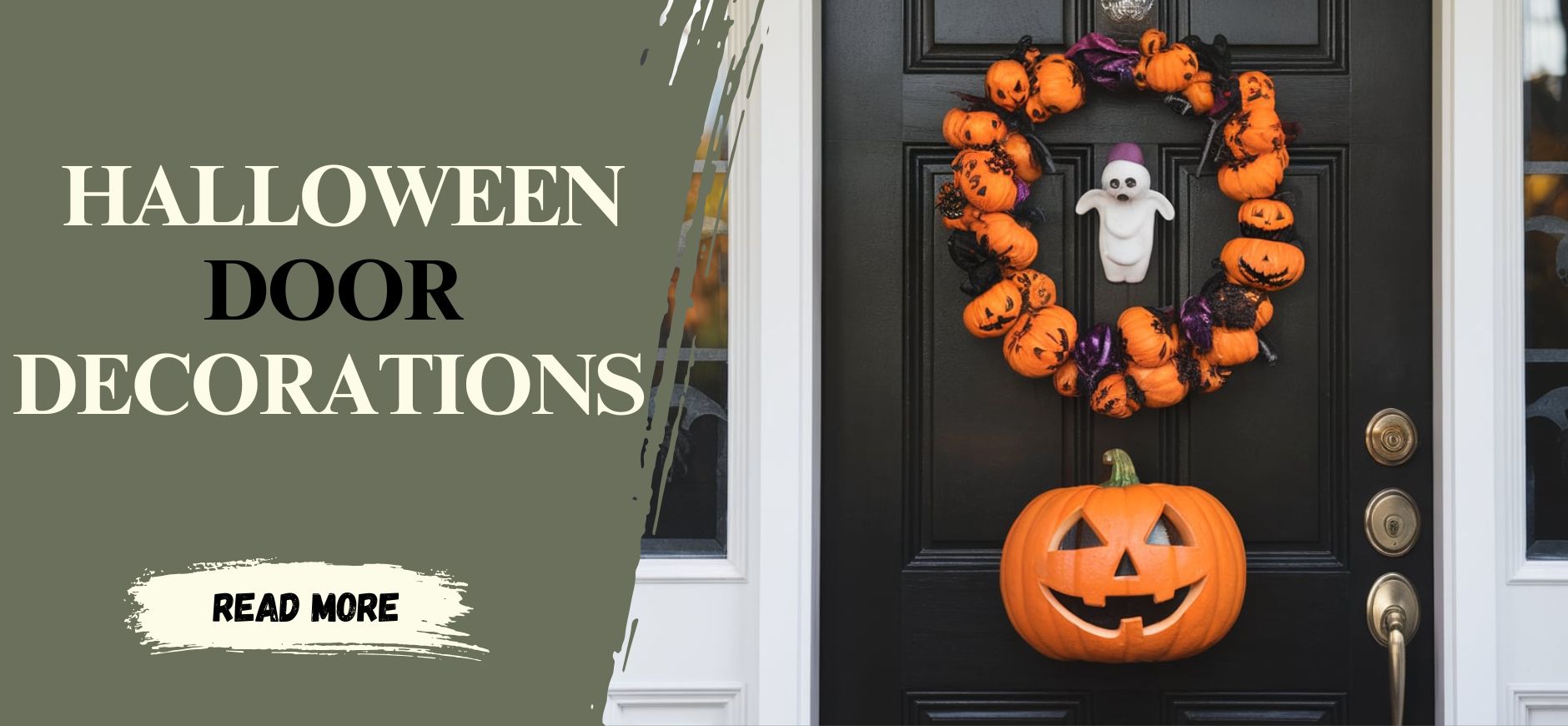 Simple Halloween Door Decorations Anyone Can Do