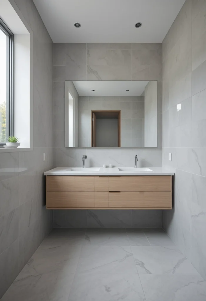Small Bathroom Grey Solutions