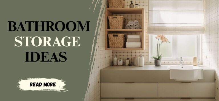 Small Bathroom Storage Ideas That Look Chic