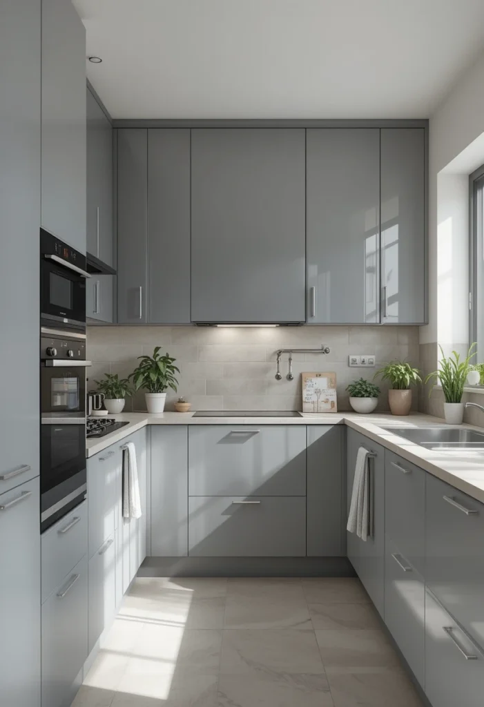 Small Grey Kitchen Solutions