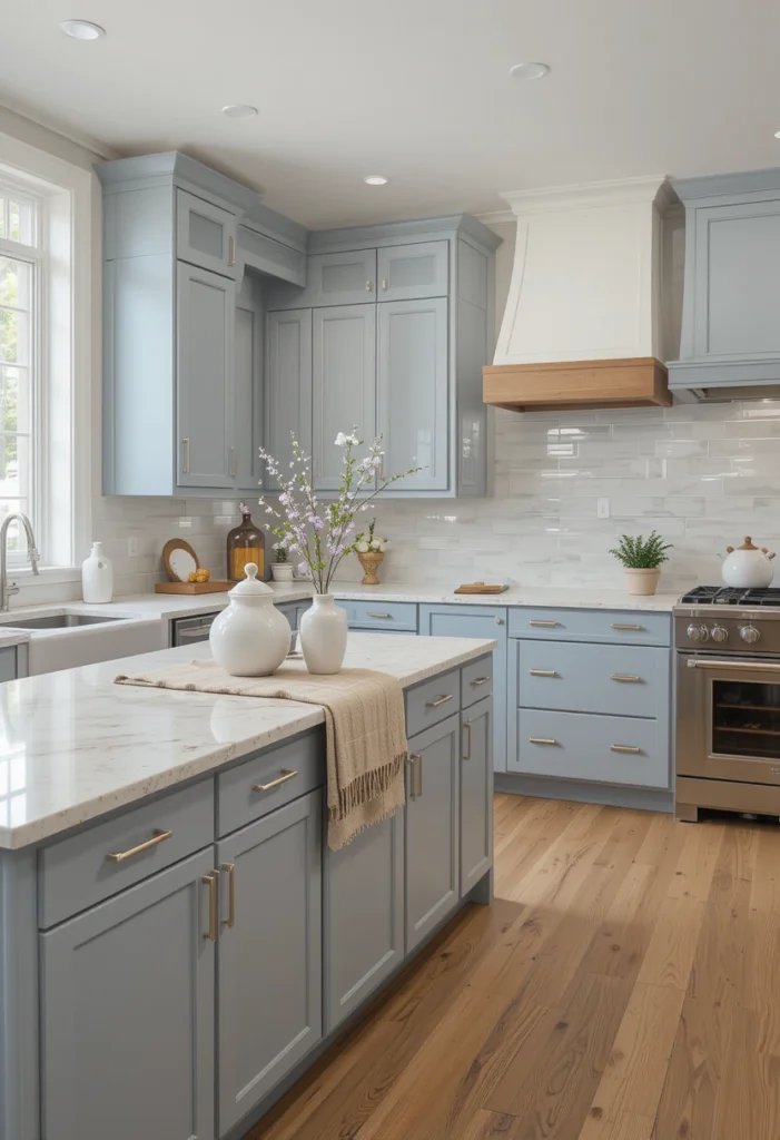 Soft Blue-Gray