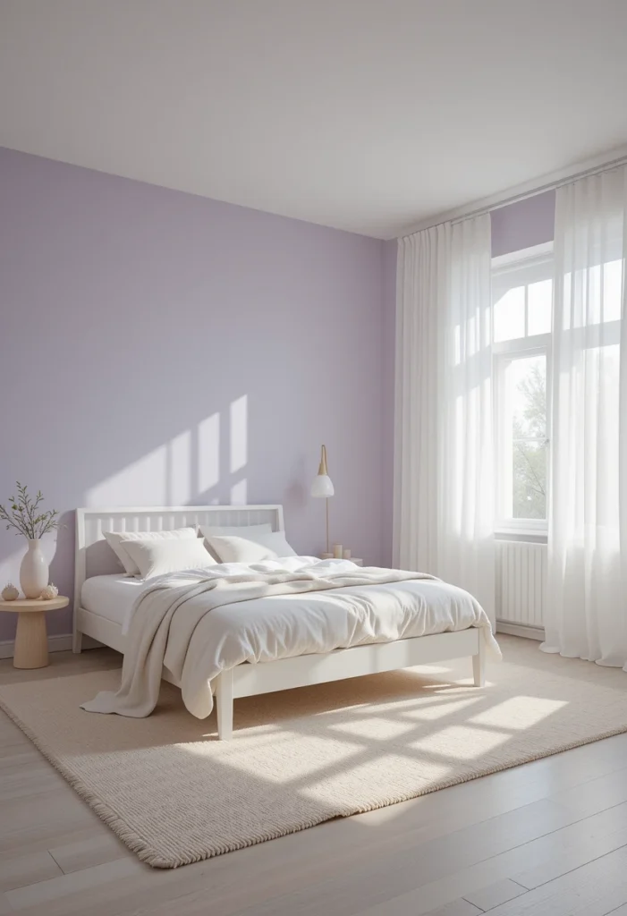 Soft Lilac Minimalism