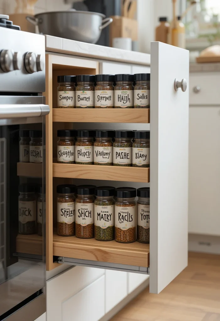 Spice Rack Shelves