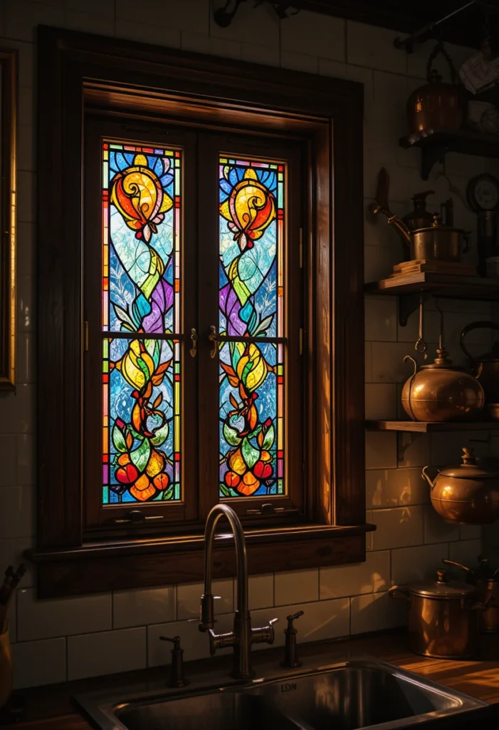 Stained Glass Accent Windows