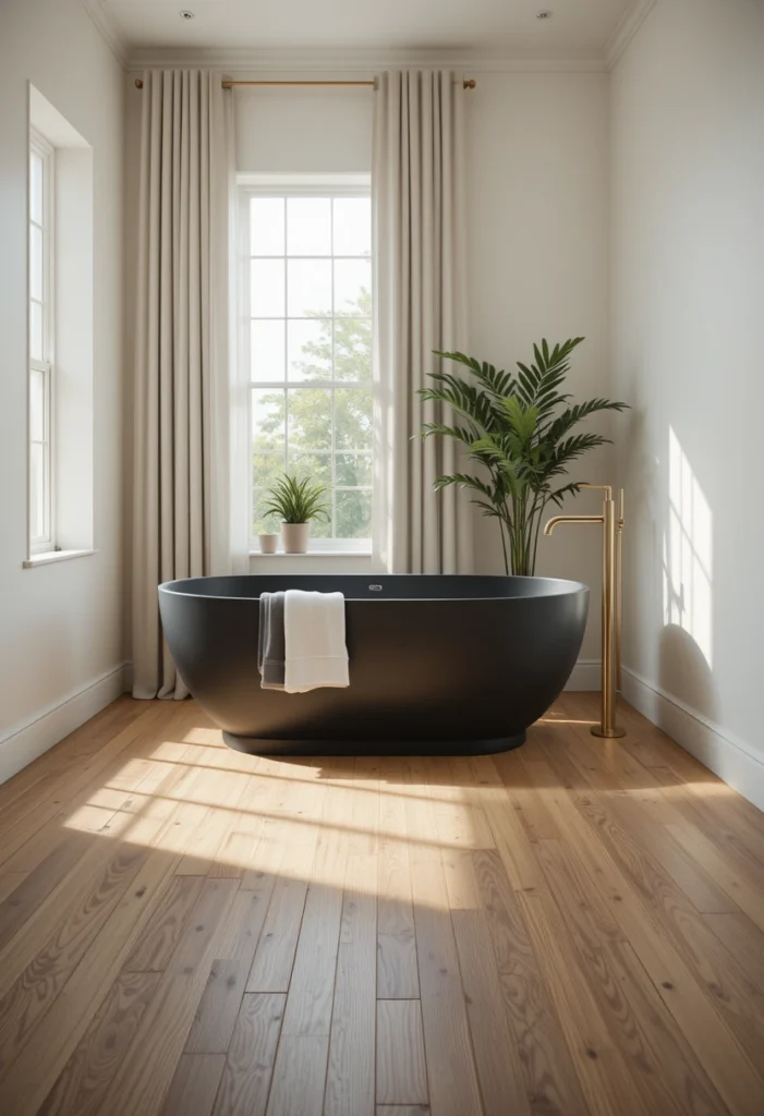 Statement Black Bathtubs