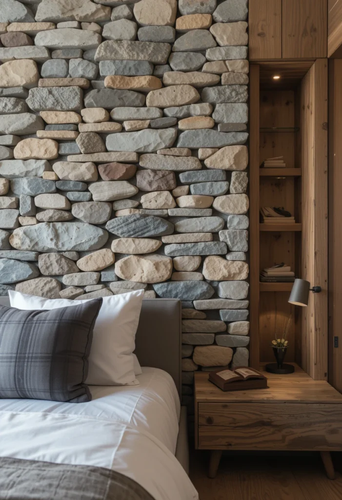 Stone Accent Walls for Texture