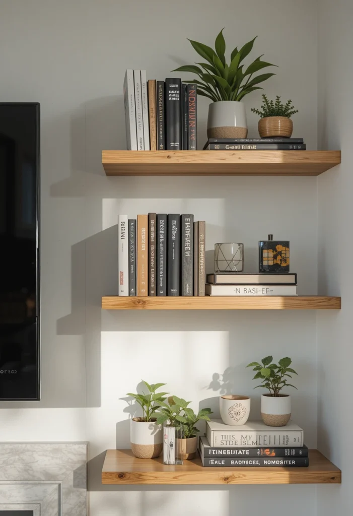 Strategic Floating Shelves