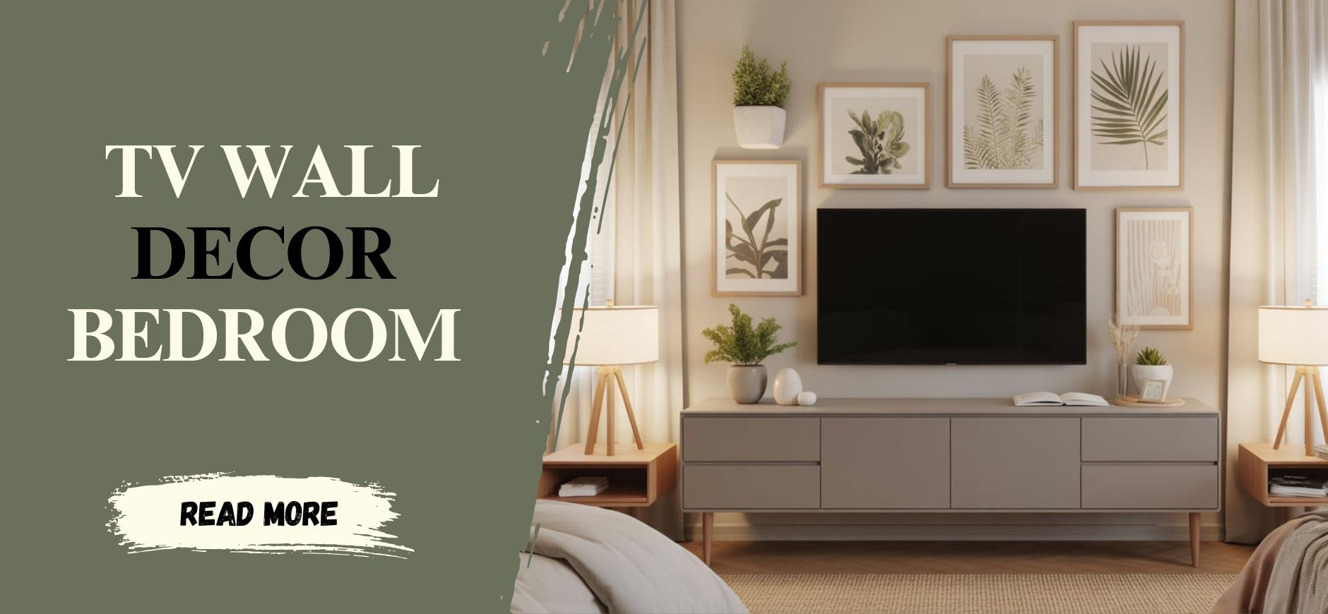 TV Wall Decor Bedroom Ideas on a Budget