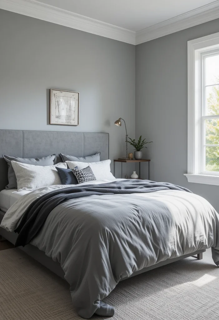 The 60-30-10 Rule for Grey Bedrooms