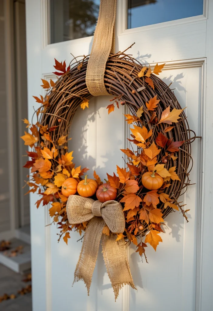 The Autumn Harvest Wreath