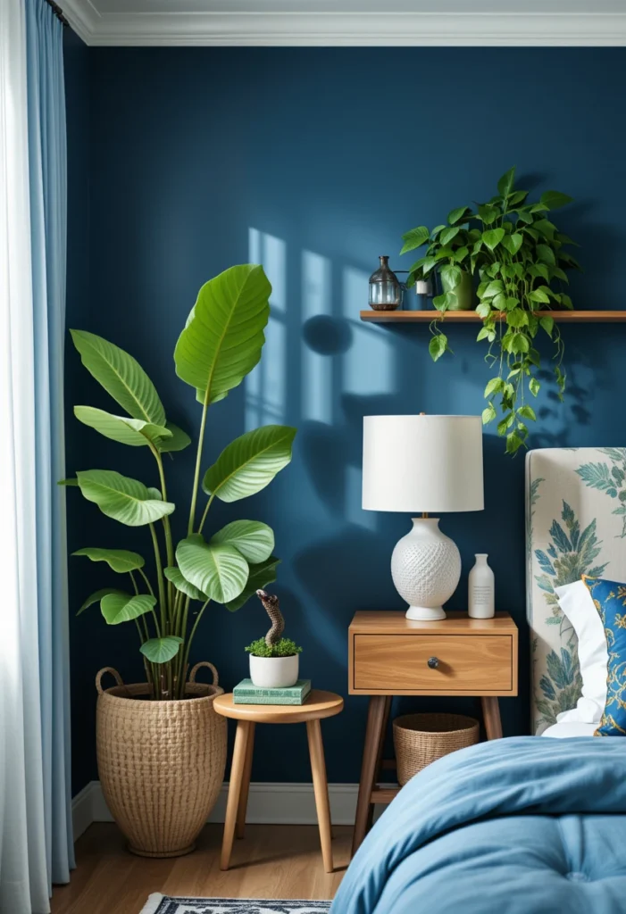The Blue Bedroom Plants Connection