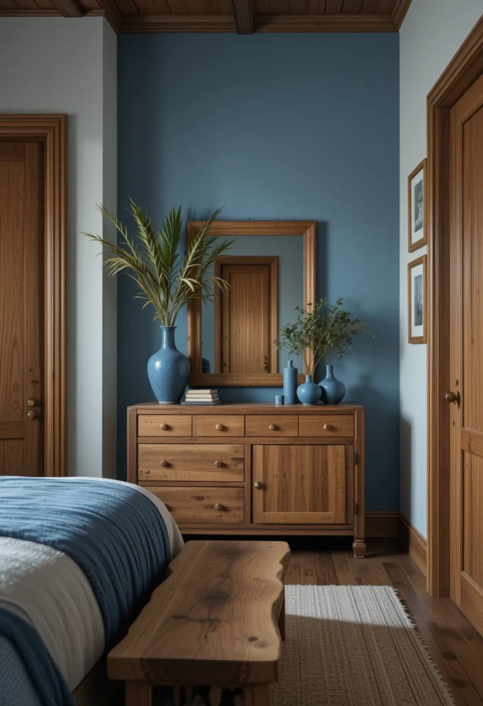 The Blue and Wood Warmth Factor