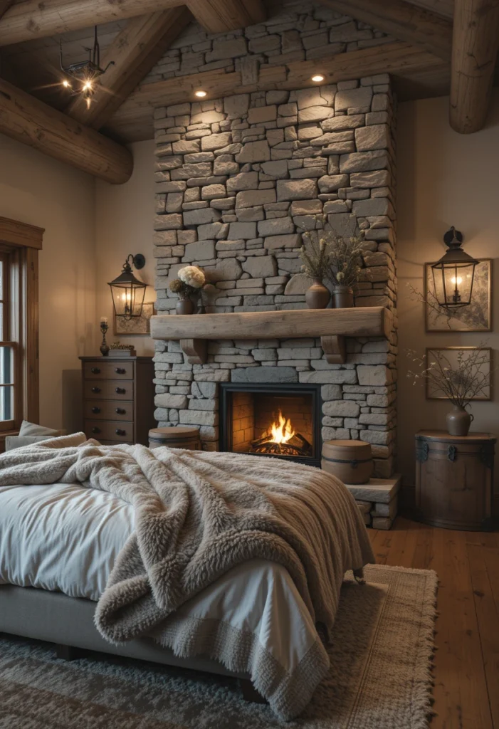 The Ultimate Bedroom Fireplace