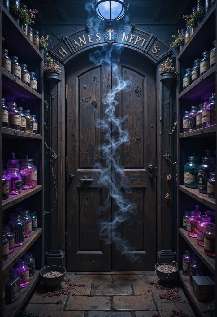 The Witch's Apothecary Doorway