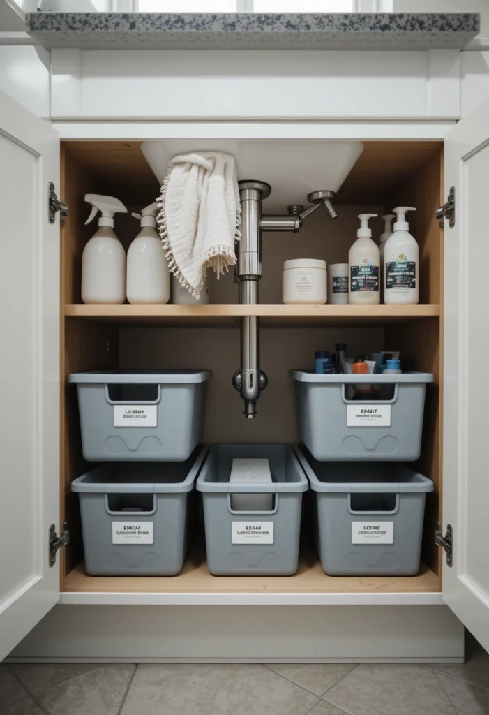 Under-Sink Organization Mastery