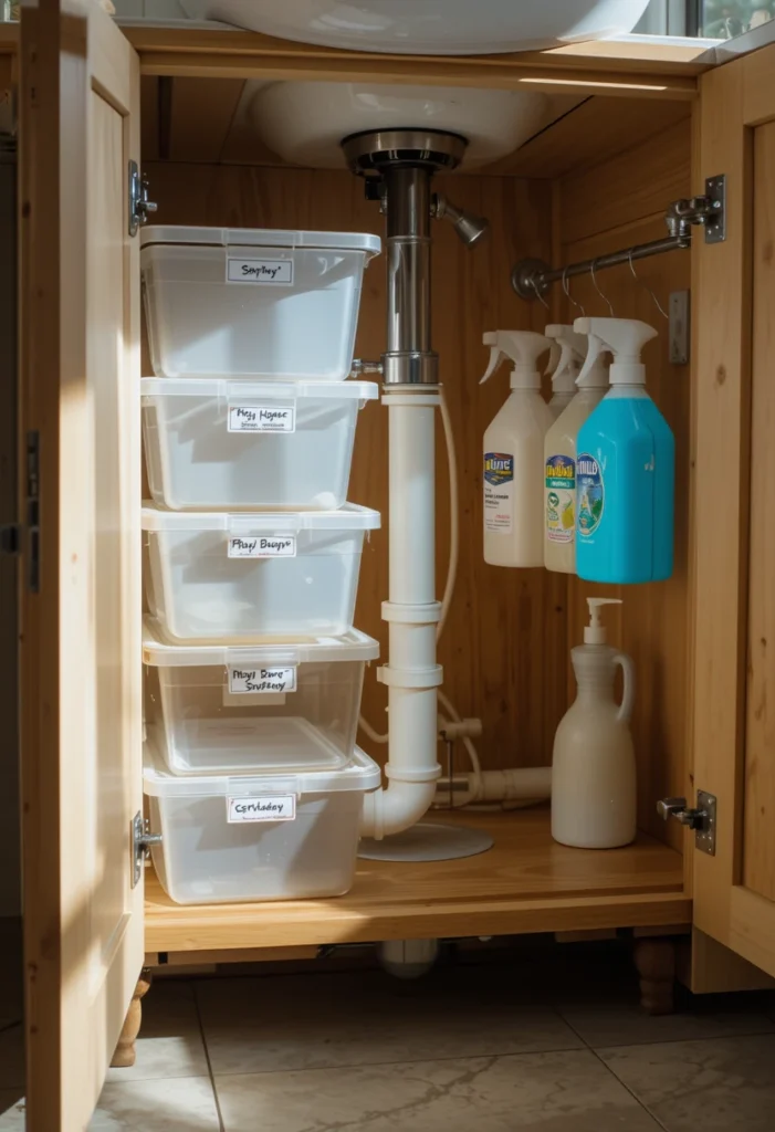 Under-Sink Organization Systems