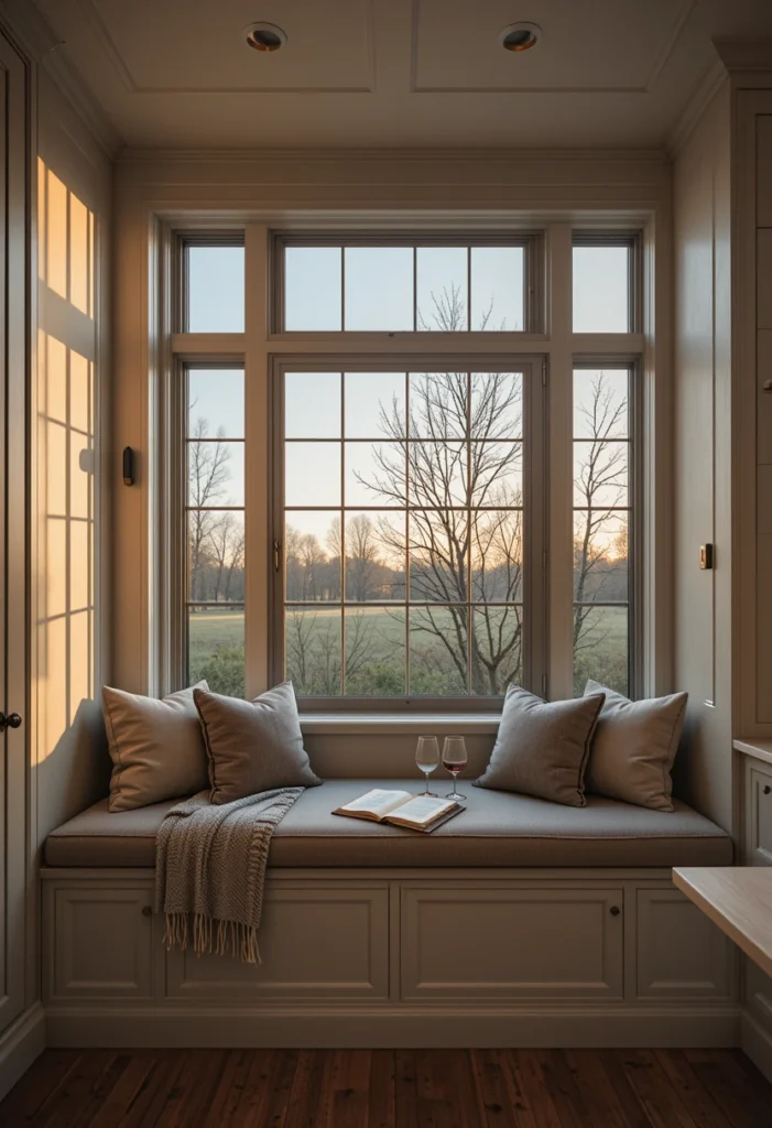 Under-Window Storage Benches