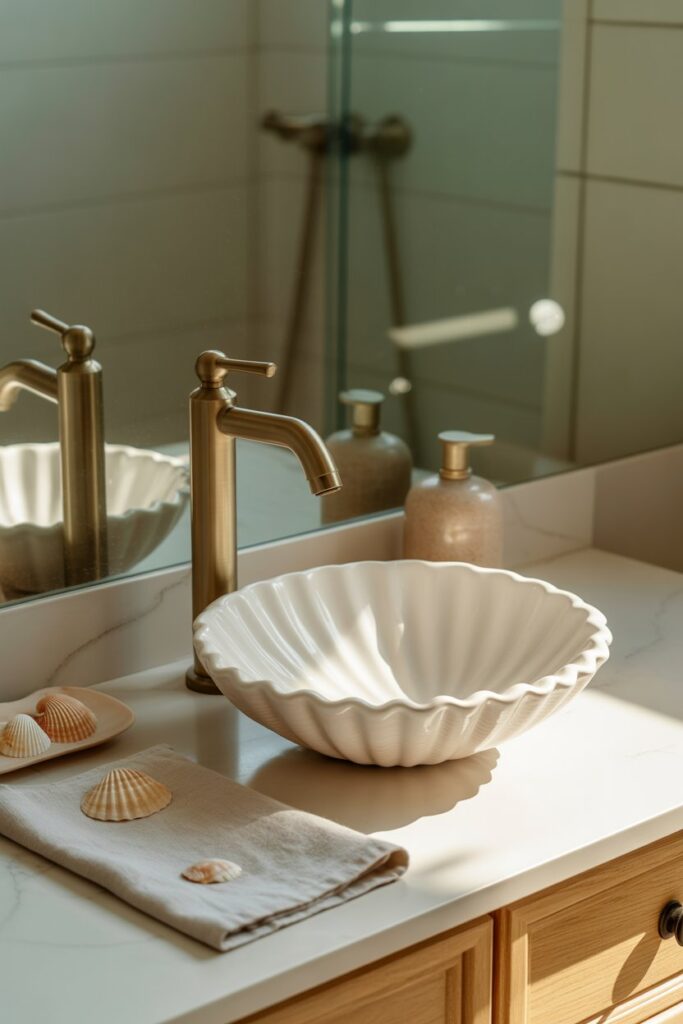 Vessel Sinks with Ocean Vibes