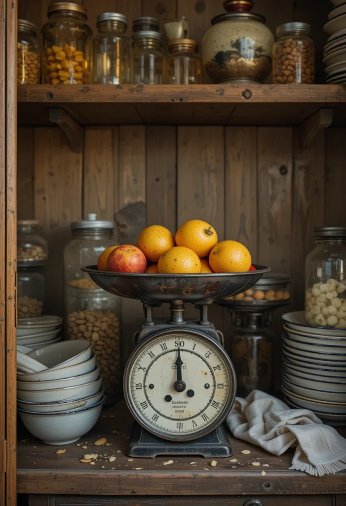 Vintage Scale Display