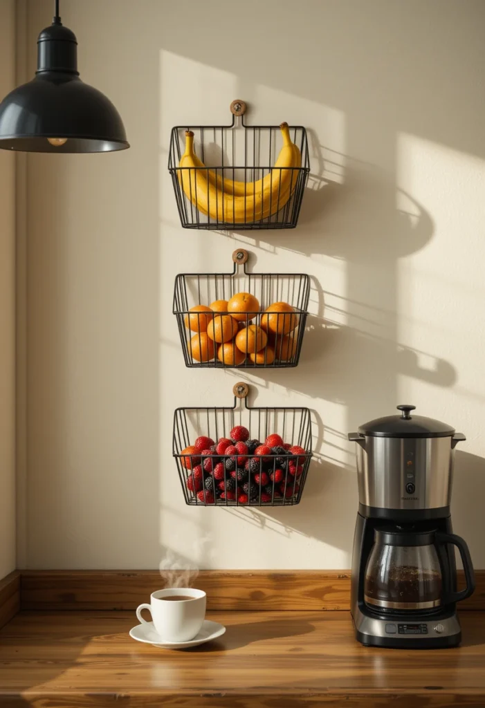 Wall-Mounted Basket Solutions
