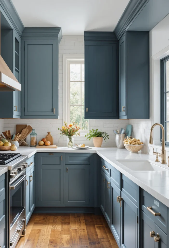 Warm Blue Tones vs. Cool Blue Tones