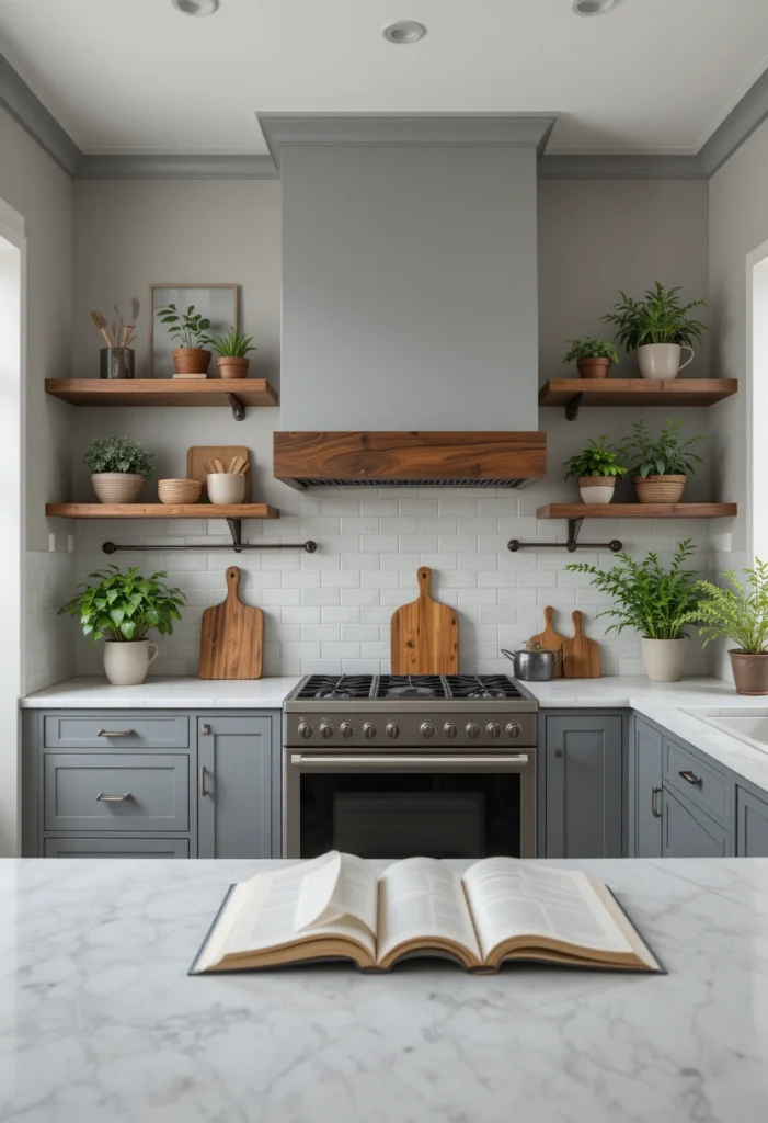 Warm Wood Accents