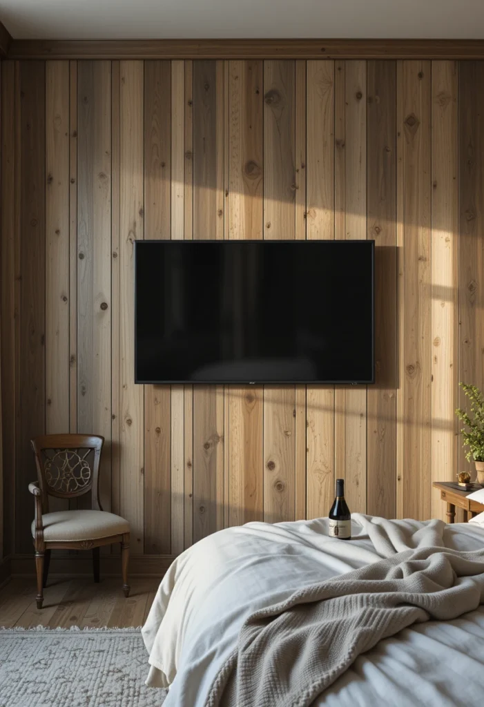 Weathered Barn Wood Installation