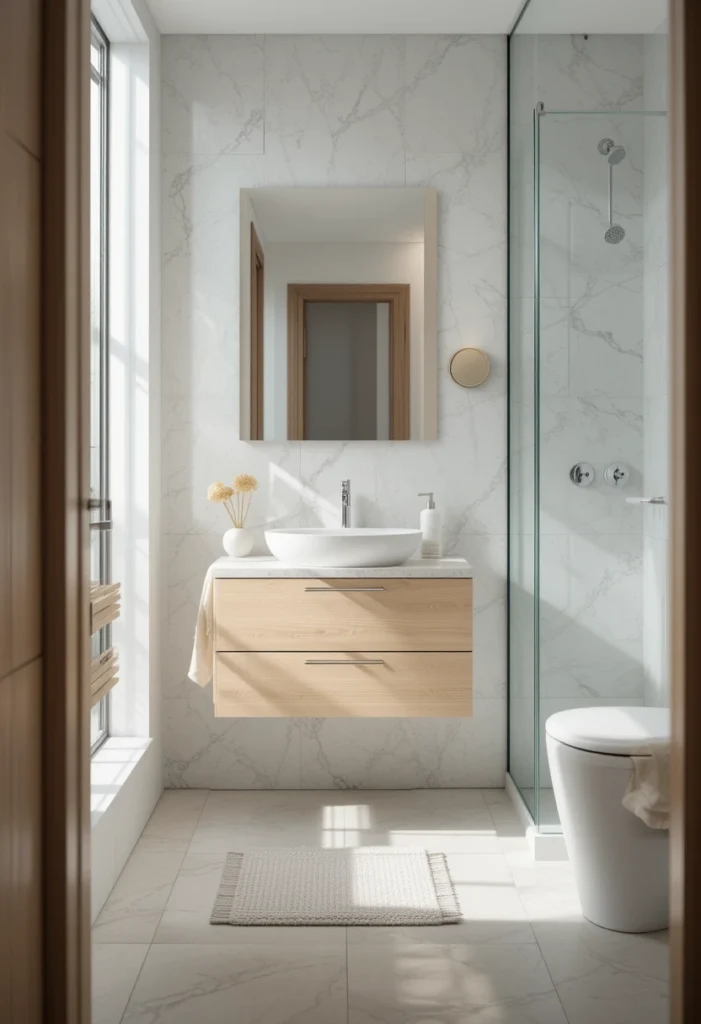 Why Floating Vanities Work