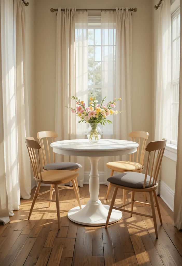 Why Round Beats Square in Small Spaces