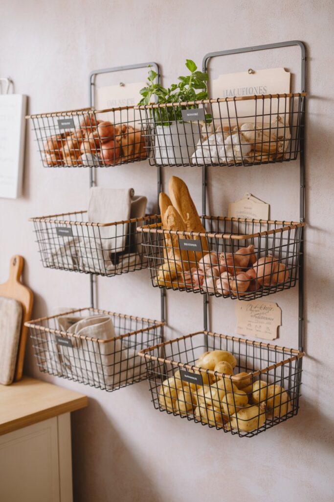 Wire Basket Wall Systems
