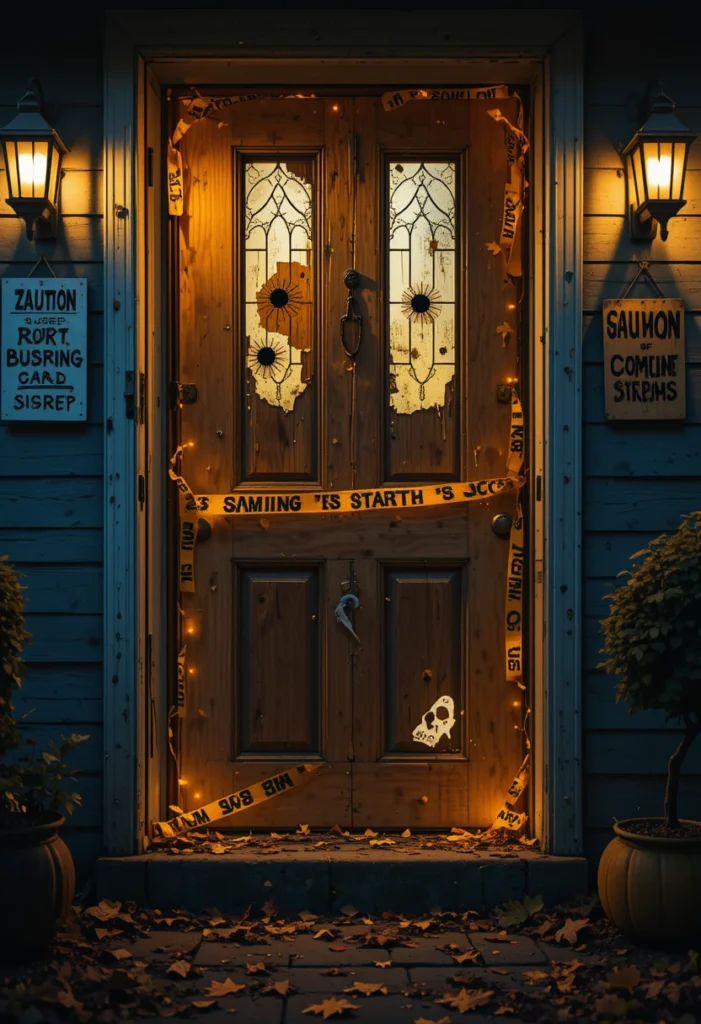Zombie Apocalypse Survivor Door