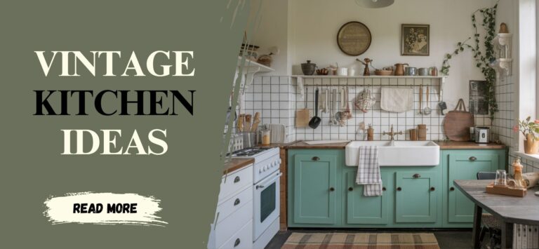 8 Vintage Kitchen Ideas for Small Spaces