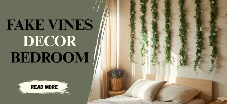 10 Fake Vines Decor Bedroom Ideas You'll Want to Copy