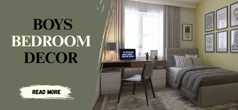 15 Stylish Boys Bedroom Decor Ideas on a Budget