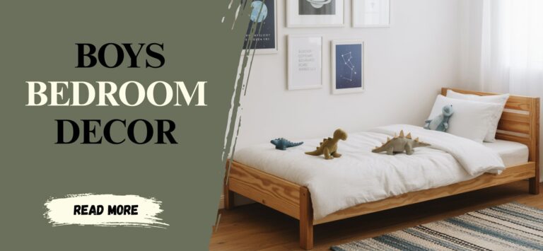 7 Simple Boys Bedroom Decor Tips for Any Age