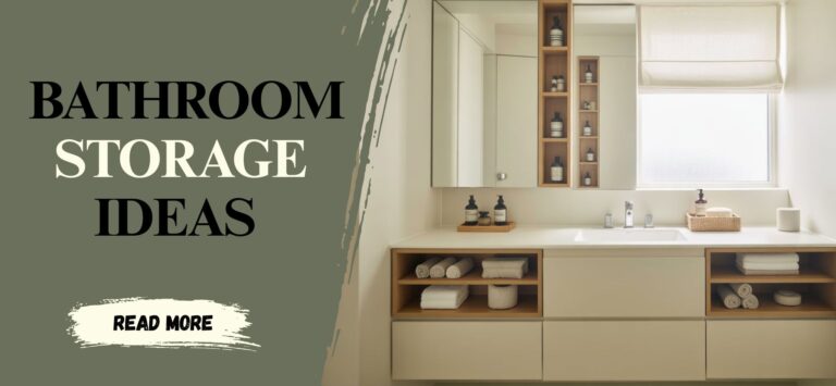 7 Smart Bathroom Storage Ideas for Small Spaces