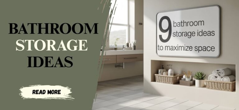 9 Bathroom Storage Ideas to Maximize Space