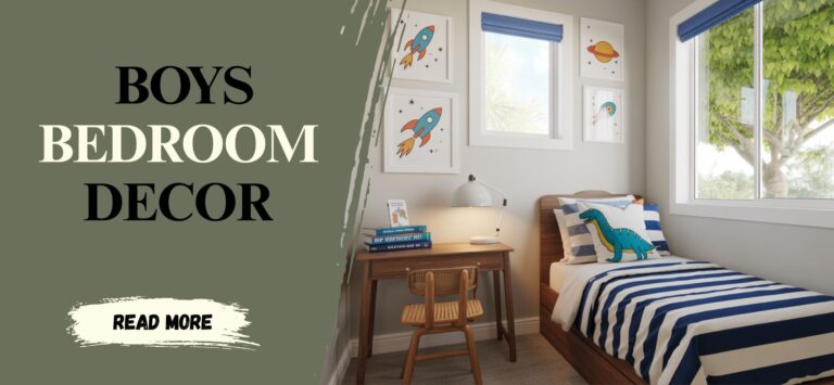 9 Boys Bedroom Decor Ideas for Small Rooms